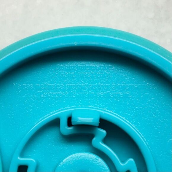 Rare Vintage Starbucks 2015 Florida Flamingos Dot Collection Ceramic Tumbler Blu - Picture 6 of 7